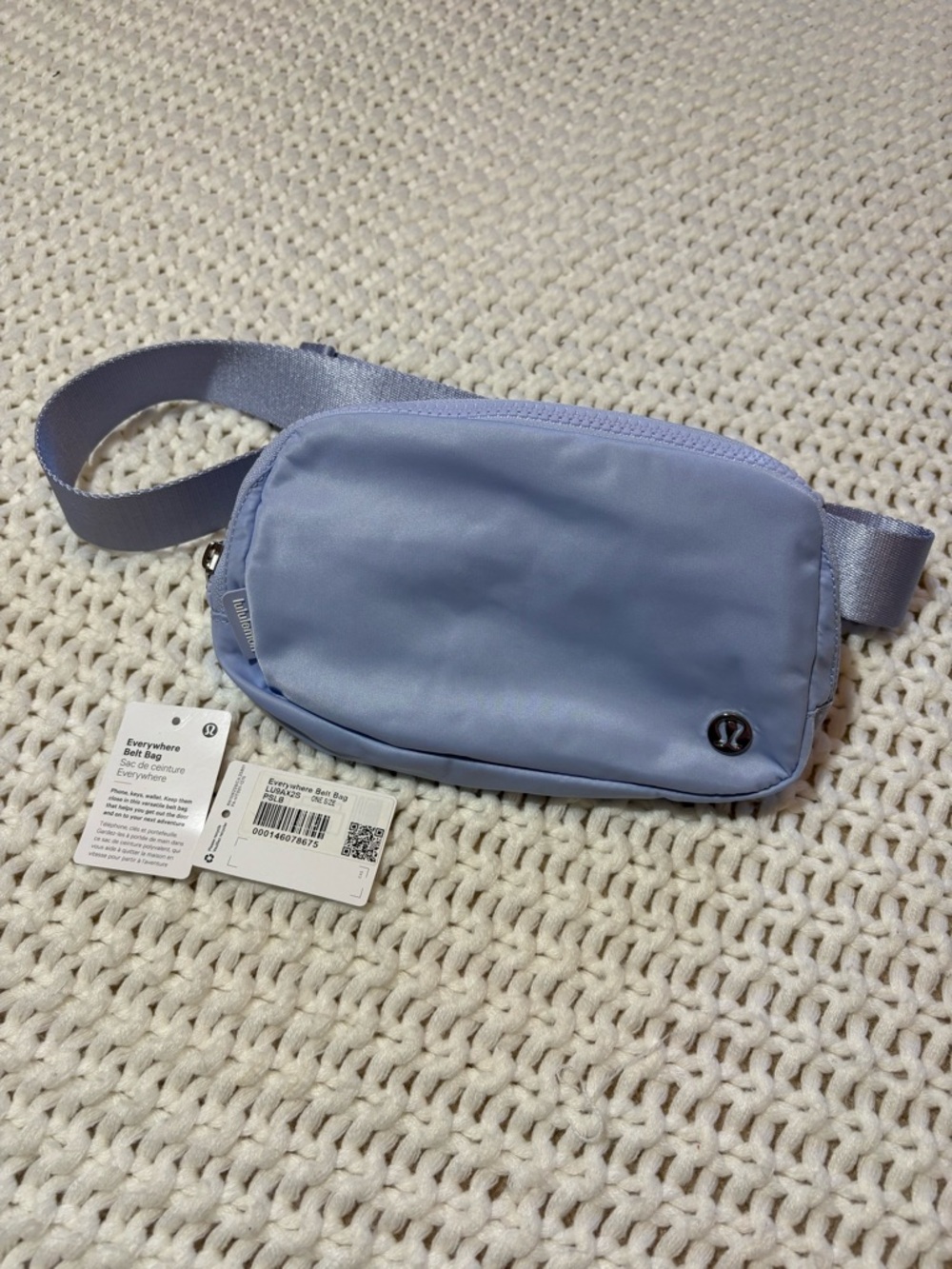lululemon pastel blue everywhere belt bag 1L